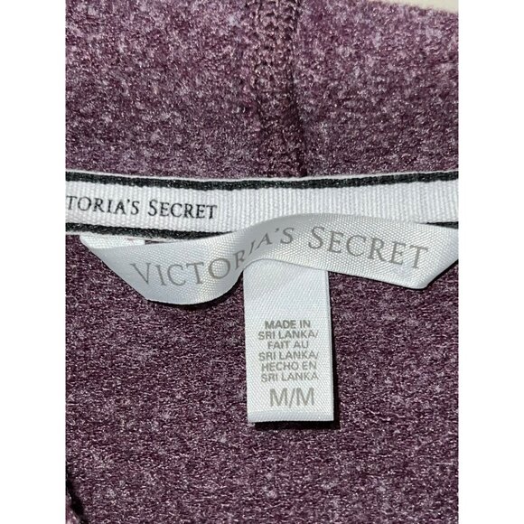 Victorias Secret Angels 2015 Maroon Hooded Sweatshirt Medium Soft & Cozy - Picture 6 of 8